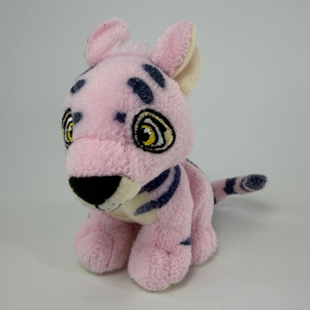 NeoPets Vtg RARE Neopets‎ Pink Kougra Mcdonalds Toy Plush Stuffed No Tags